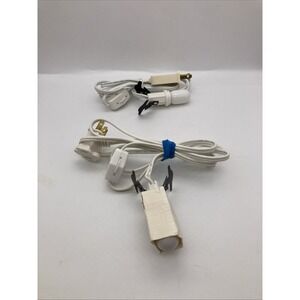 Lot of 2 Original DEPT 56 Wiring Harnesses Single Socket Light Cords Christmas